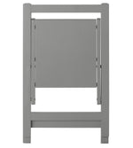 Home Butterfly Ext Grey Dining Table & 4 Grey Chairs | Modern Home Dining