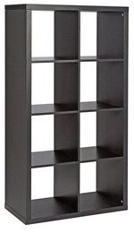 Squares Plus 8 Cube Storage Unit - Black