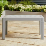 Home Baltimore 2 Seater Plastic Garden Bistro Set | Outdoor Patio Table & Chairs