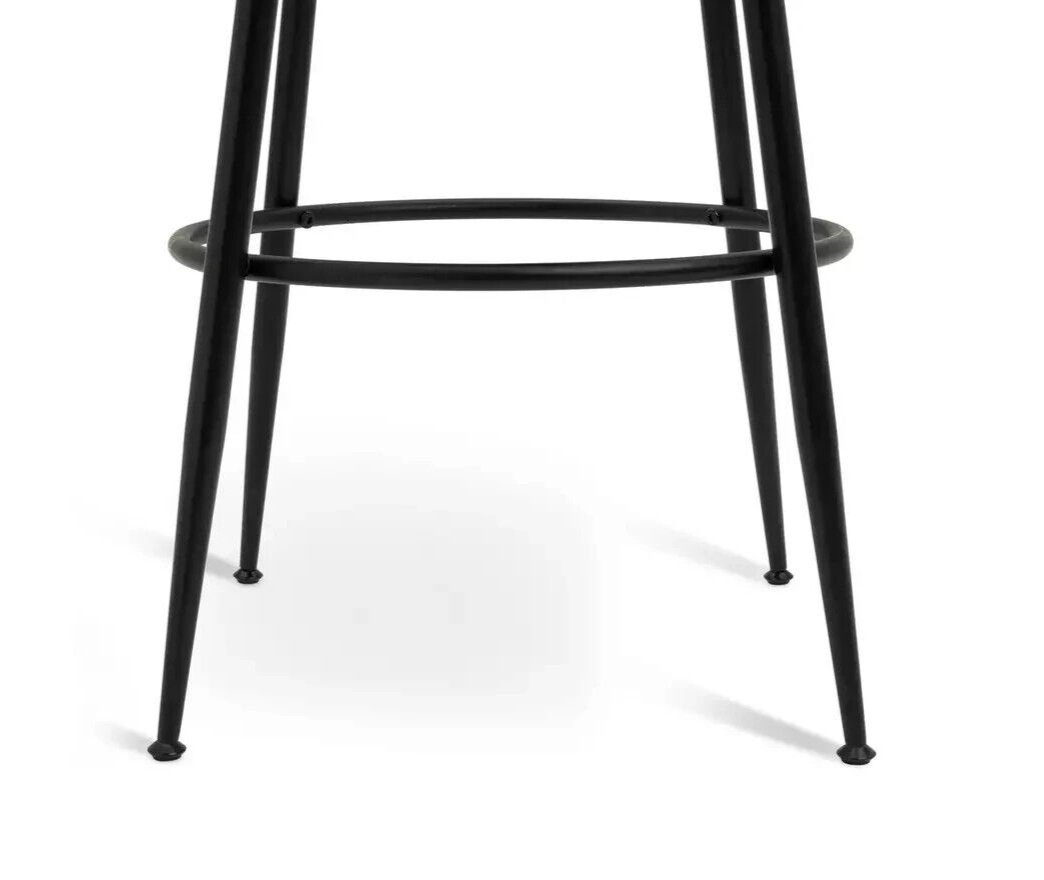 Habitat Hermione Boucle Bar Stool - Cream