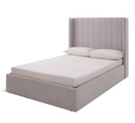Kempley Kingsize End Lift Ottoman Bed - Grey | Elegant Sleep Space