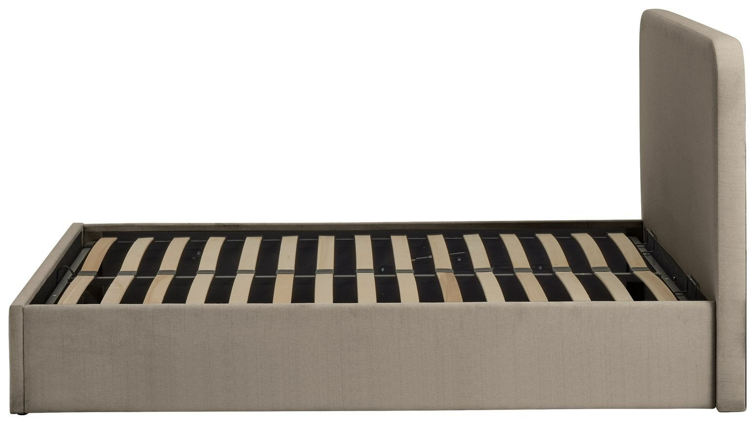 Chadwell Kingsize End Lift Ottoman Bed - Taupe | Relaxed Modern Sleep Solution