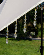 Norfolk Leisure Carrousel 2.5m Tilting Garden Parasol - Grey