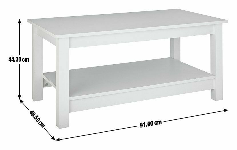 Malibu Coffee Table - Oak Effect | Oak Effect Living Room Table Modern Furniture