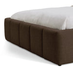 Malone Double End Lift Ottoman Bed - Brown | Magnificent Sleep Solution