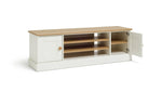 Home Winchester 2 Door TV Unit - Cream | Elegant Media Storage