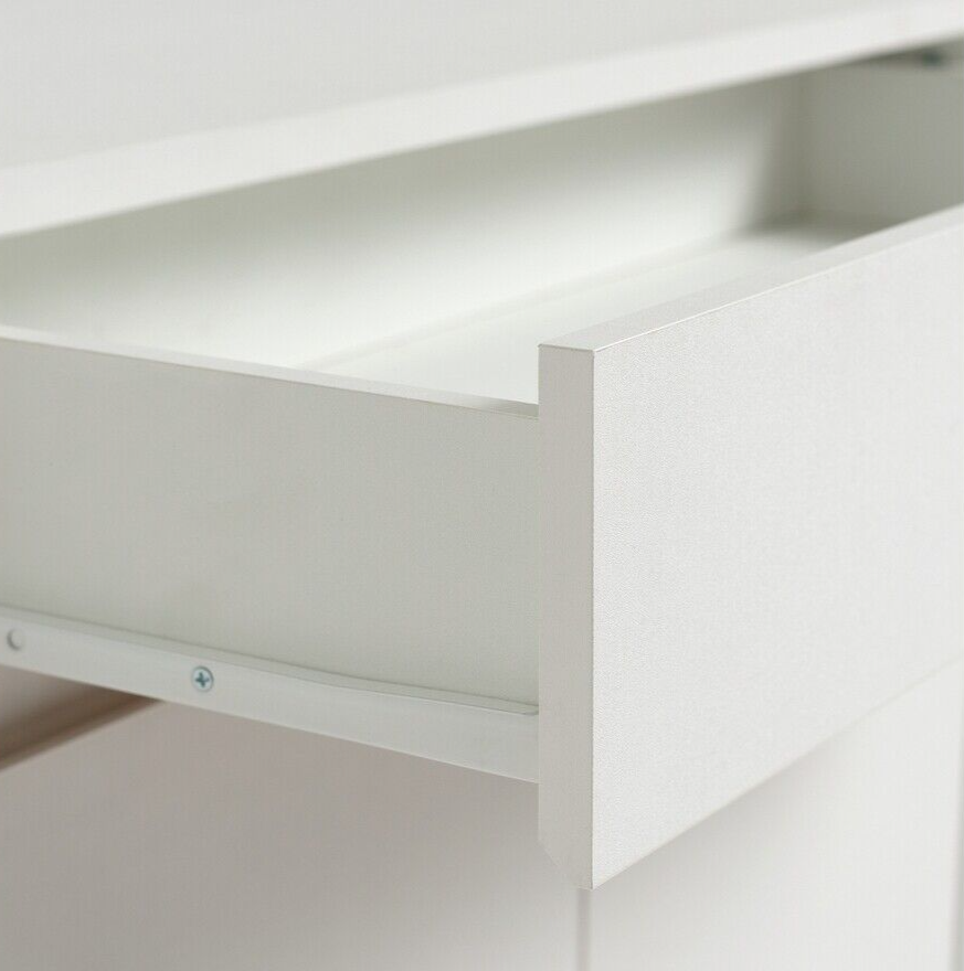 Habitat Cubes 2 Door 1 Drw Small Sideboard - White | White Cabinet Storage Unit