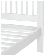 Home Aubrey Double Wooden Bed Frame - White (B GRADE)
