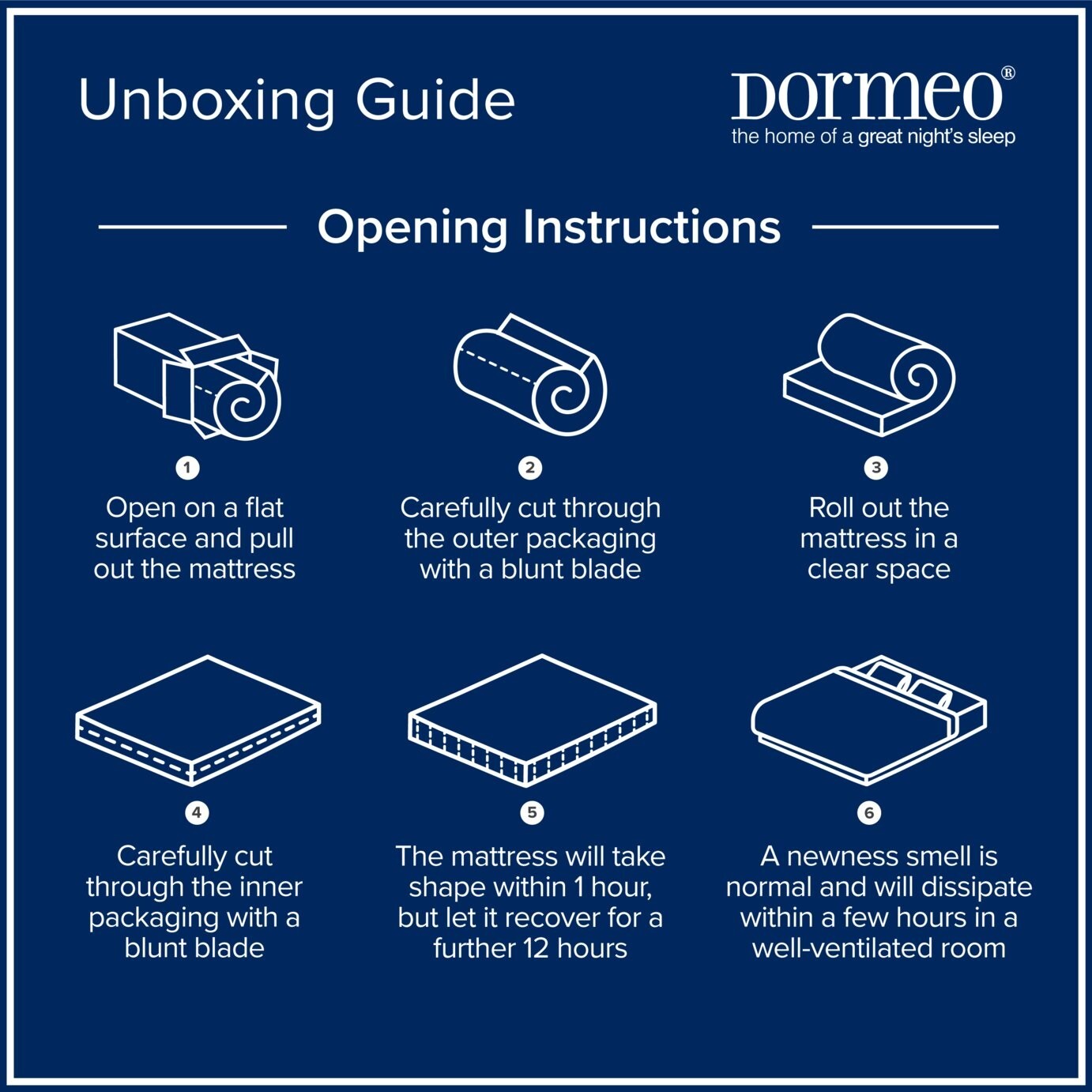 Dormeo Memory Plus Mattress - Kingsize