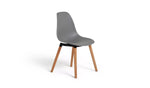 Berlin Grey Dining Table & 2 Grey Chairs | Modern Kitchen Furniture Set