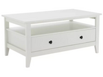 Habitat Minato 1 Drawer Coffee Table - White