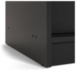 Home Nova 2 Door Sliding Wardrobe - Anthracite | Modern Grey Storage Unit