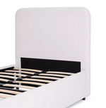 Chadwell Single Storage Bed Frame Natural | Wooden Bedroom Bed with Storage