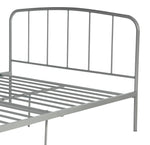 Freja Small Double Metal Bed Frame - Silver