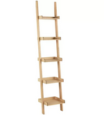 Habitat Jessie Oak Veneer Narrow Ladder Shelf