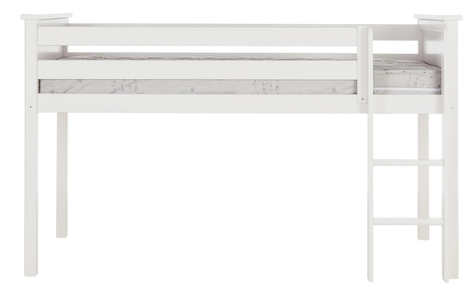 Brooklyn Midsleeper Bed Frame-White | Midsleeper bed frame white