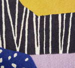 Habitat Abstract Tufted Wool Cut Pile Rug - 170x120cm