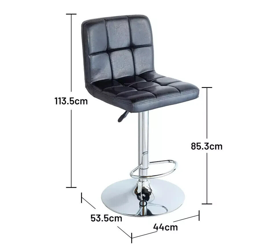 Nitro Bar Stool - White