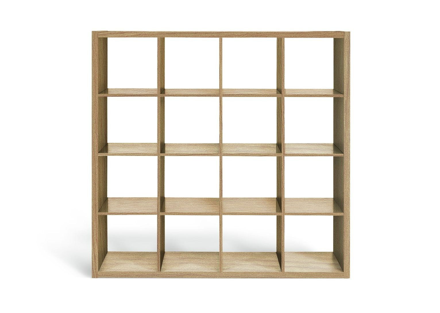Squares Plus 16 Cube Storage Unit - Dark Oak | Contemporary Home Display