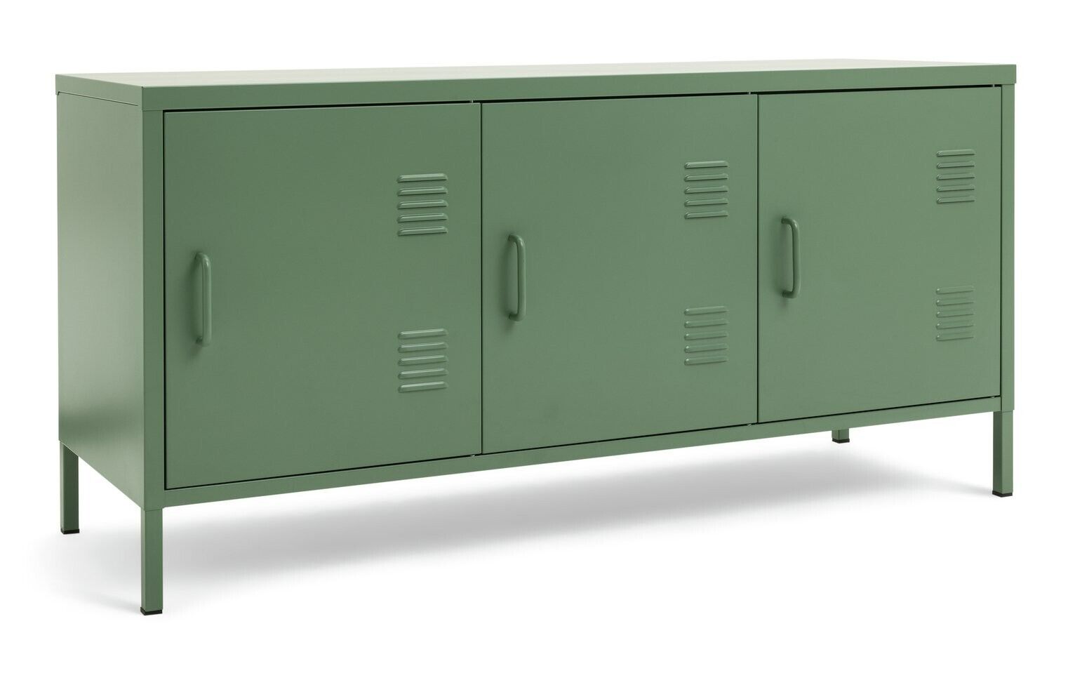 Habitat Stevie 3 Door Locker - Green ( B  Grade 50802 )