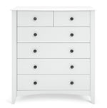 Habitat Minato Slim 4+2 Drawer Chest - White