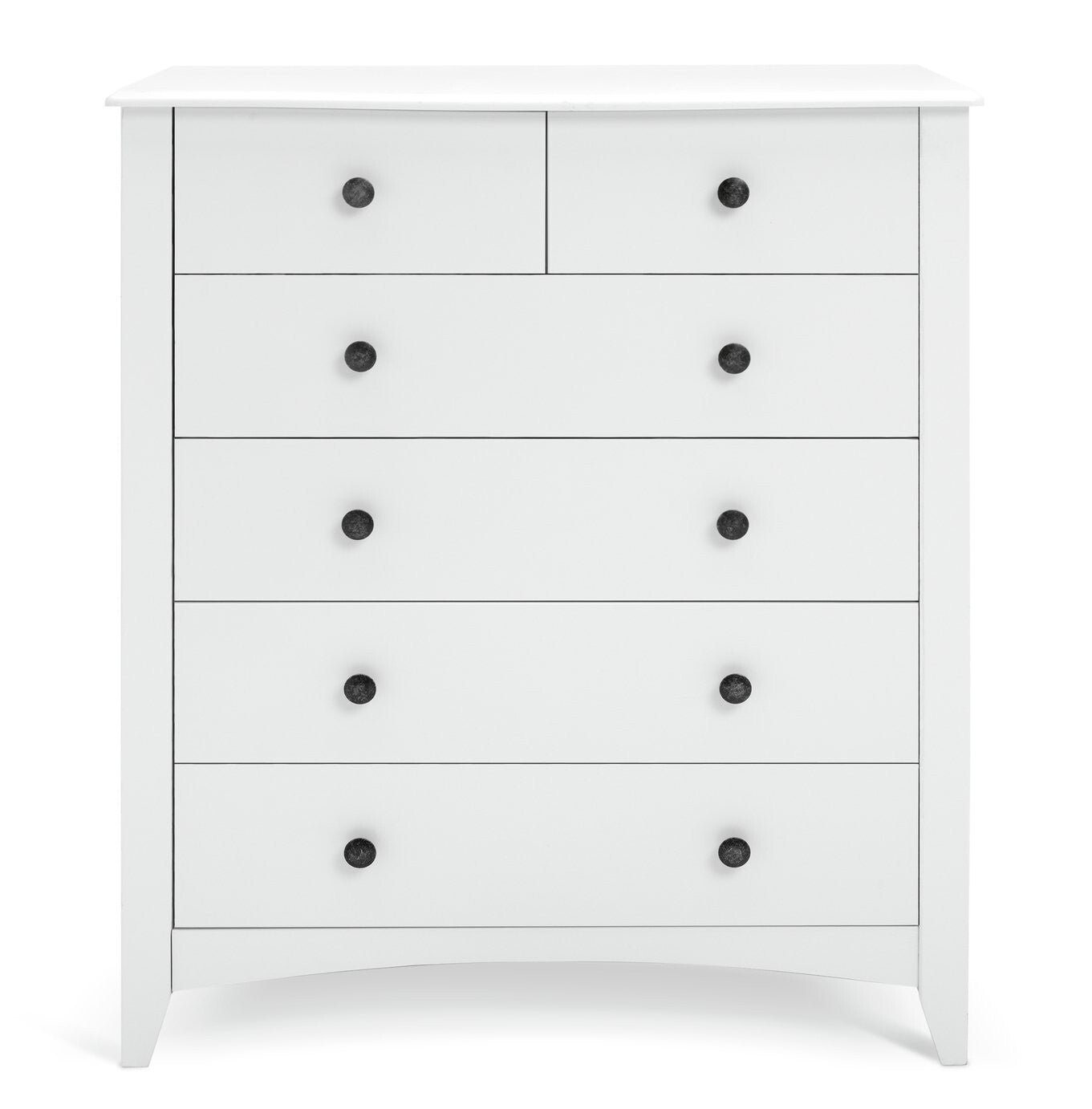 Habitat Minato Slim 4+2 Drawer Chest - White
