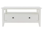 Habitat Minato 1 Drawer Coffee Table - White