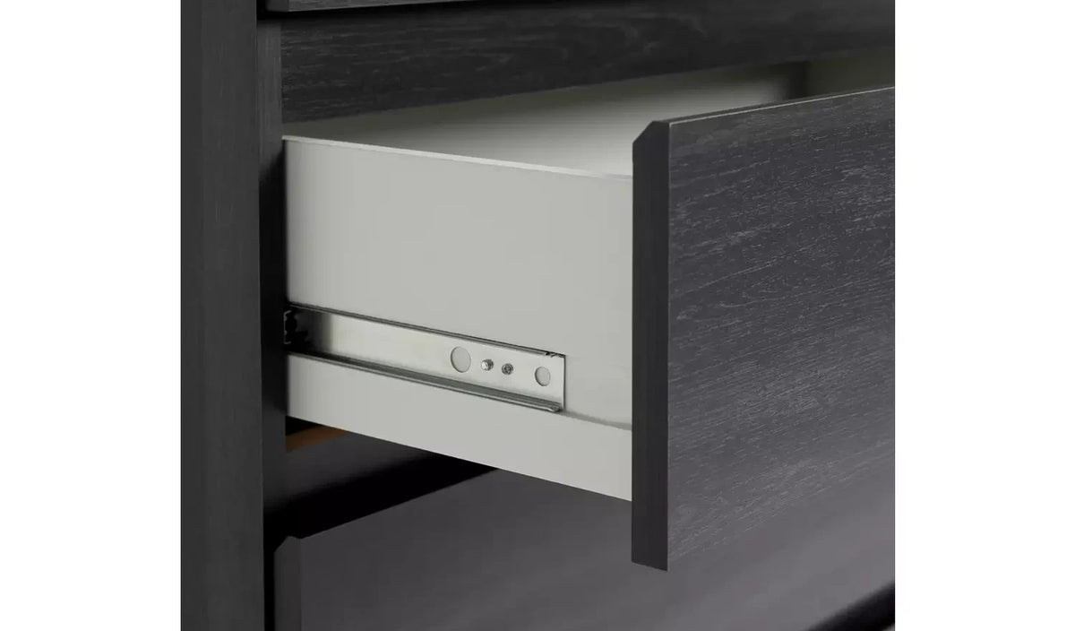 Jenson 6 Drawer Chest - Black Oak Effect (B GRADE 1028)
