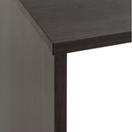 Habitat Jenson 1 Drawer Office Desk Black Brown | Home Office Desk Workstation