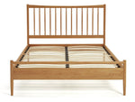 Chiltern Spindle Double Wooden Bed Frame - Oak (S)