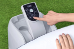 Lay-Z-Spa New York 4 Person AirJet Hot Tub | Inflatable Outdoor Spa Jacuzzi