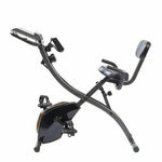 Image Slim Cycle Exercise Bike | Folding Stationary Fitness Cardio Training Bike